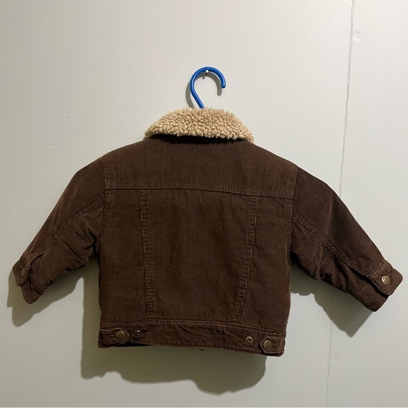 Baby Gap Toddler Corduroy Sherpa Jacket Size 18-24 Months - Picture 2 of 5